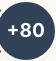 +80 agency workspaces badge